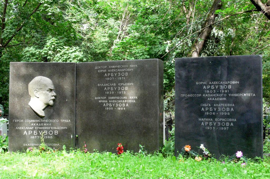 Фото №85341.  Шалман И.М.  Фотография. Могила Арбузовых на Арском кладбище. 2007 г.