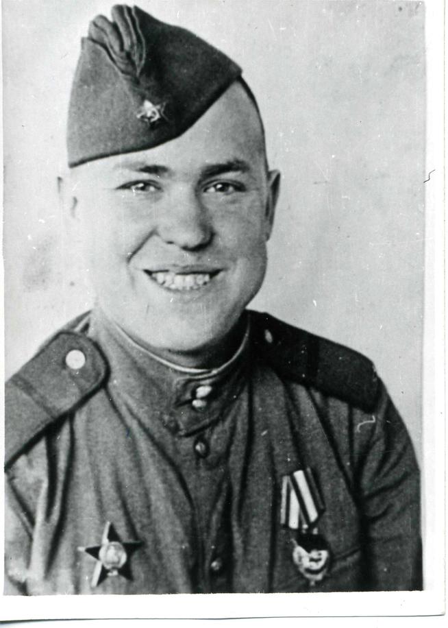 Фото №85802. Фото. Портрет Ахтямова С.А. Февраль 1945 г.