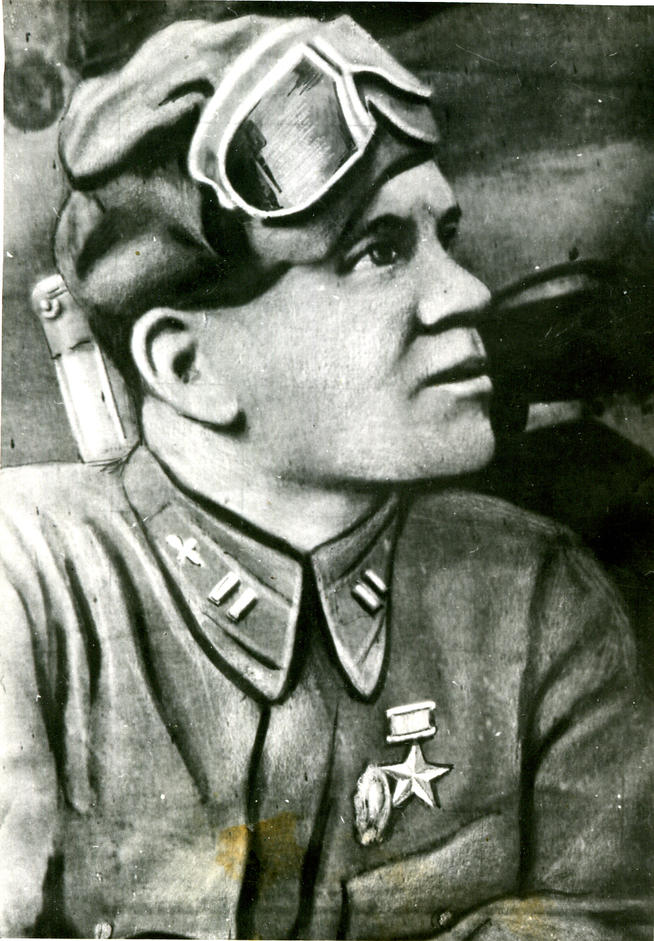 Фото №88901. Капитан Ф.М. Фаткуллин – Герой Советского Союза. 1941